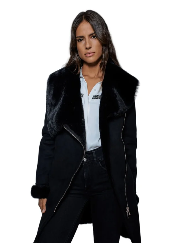 Long Shearling Coat