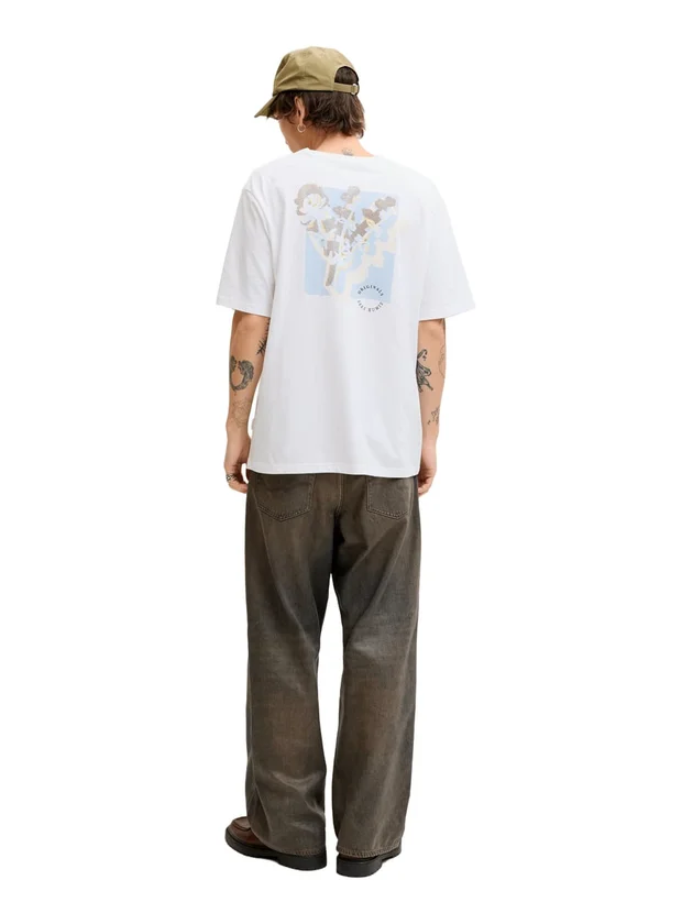 Jormontauk AOP Back Tee SS Crew Neck SN