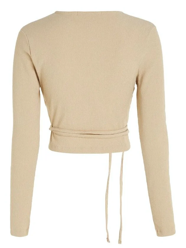 Front Split Wrap LS