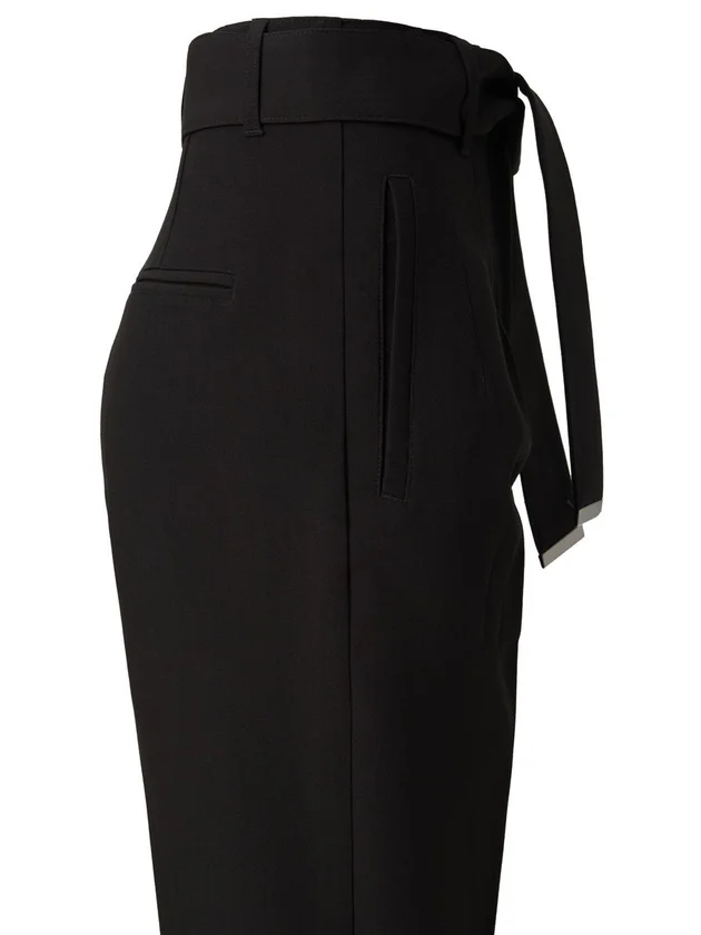 Chino Cropped Slim High Waist