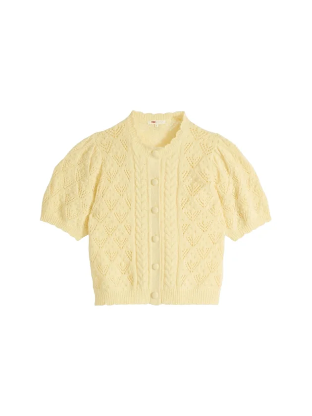 Pauline Pointelle Ss Cardi