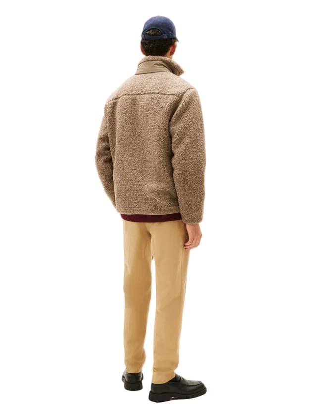 Teddy Fleece Zip Thr