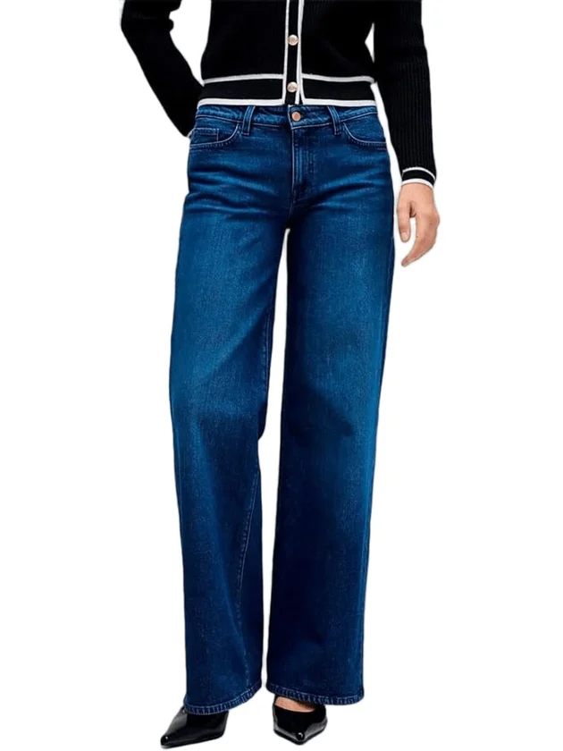 Jeans Low Rise Dark Wash