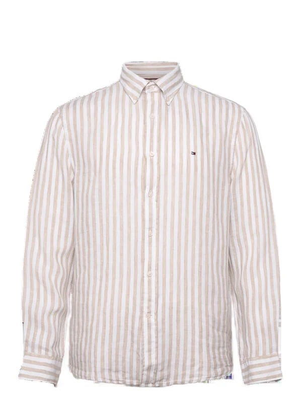 Linen Essential Stripe RF Shirt