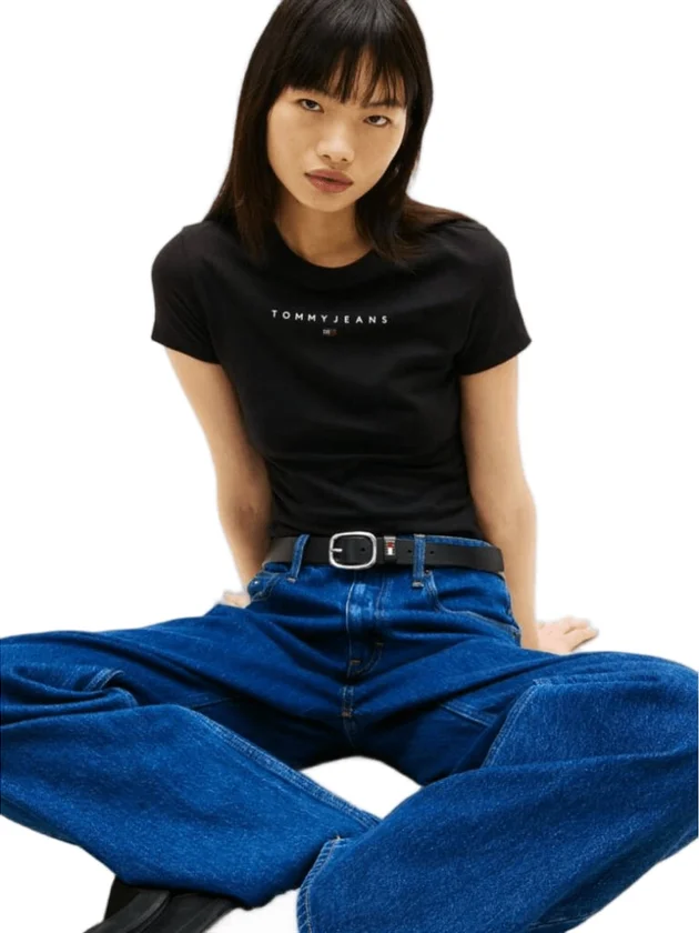 Slim Bling Linear Tee Ext