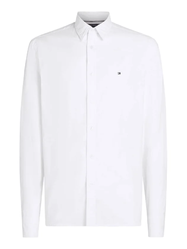 Flex Poplin Kent Collar Sf Shirt
