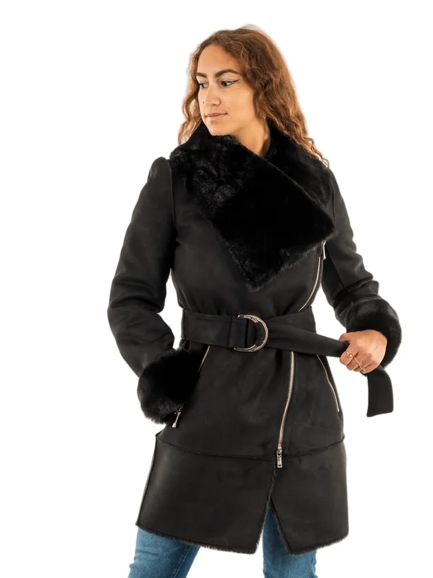 Long Shearling Coat