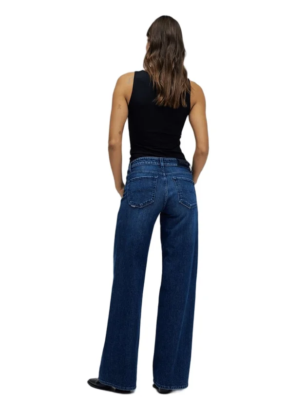 Jeans Low Rise Dark Wash