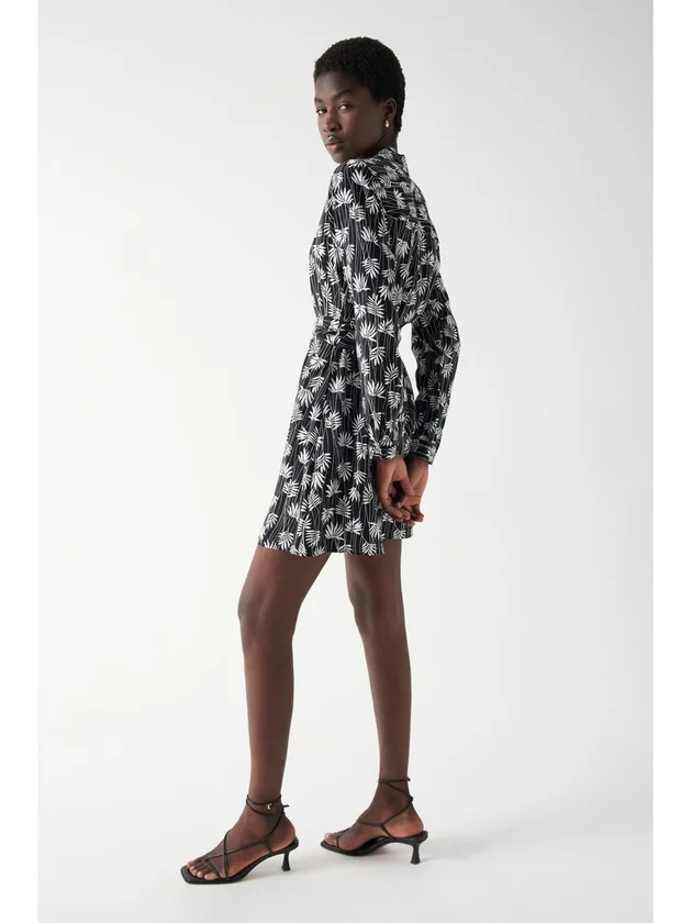 Floral Fit et Flare Dress