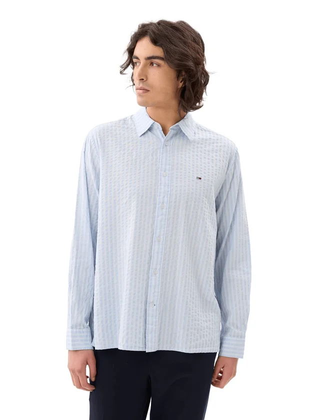 Rlx Seersucker Stripe Shirt