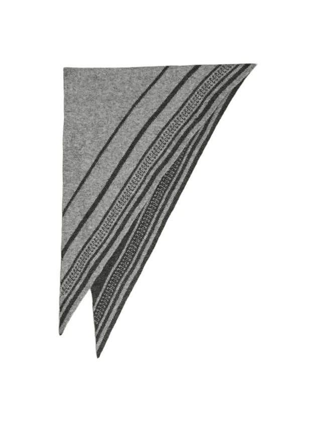 Vicallis Jacquard Knit Scarf