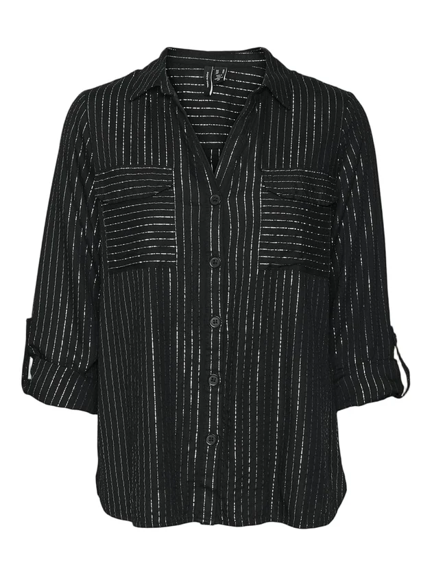 Bumpy LS Glitter Shirt Wvn Noos