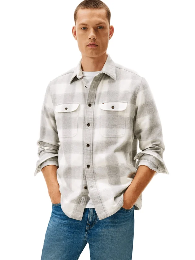 Flannel Check Shirt Jacket