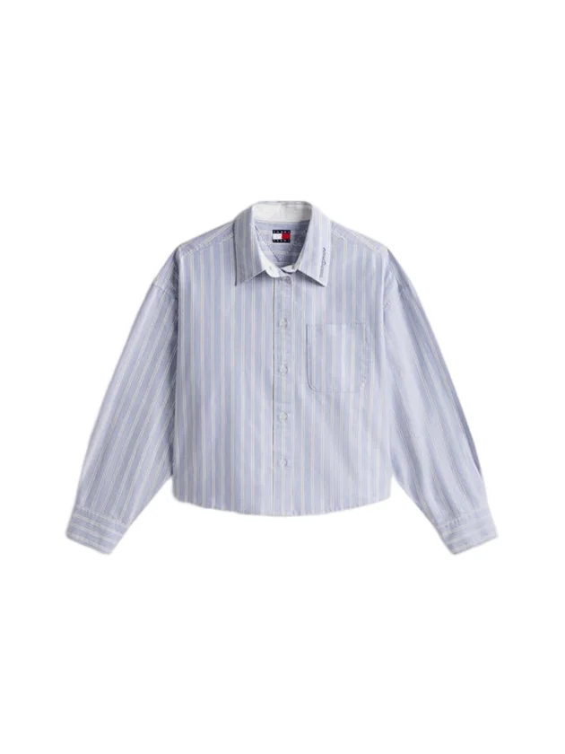 Ovs Crop Oxford Shirt