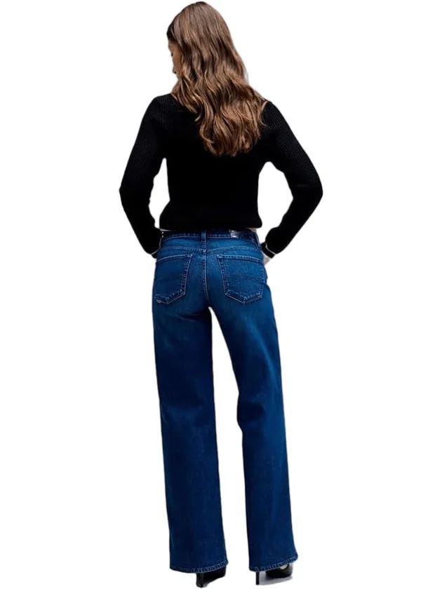 Jeans Low Rise Dark Wash