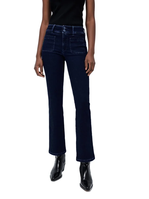 Secret Boot Cut With Front Pocket Detail