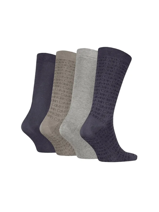 Men Sock 4P Giftbox AOP