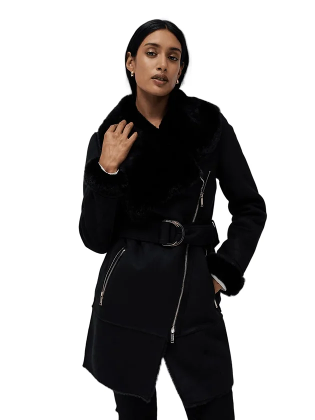 Long Shearling Coat