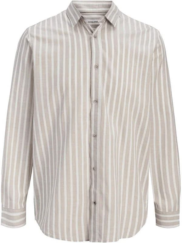 Jjhenry Mix Slub Shirt Ls