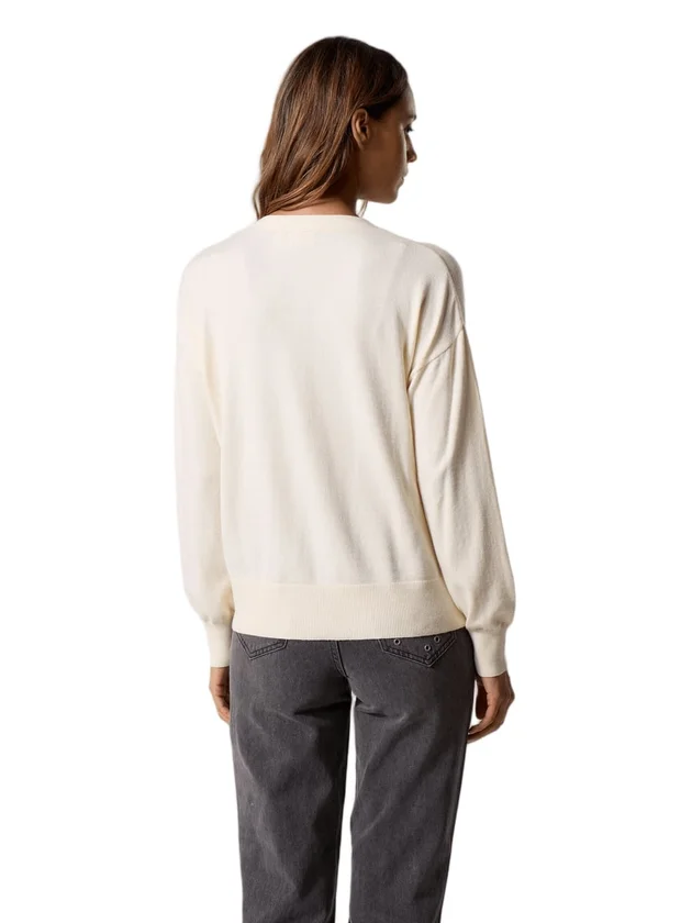 Vilucina V Neck L S Knit Cardigan