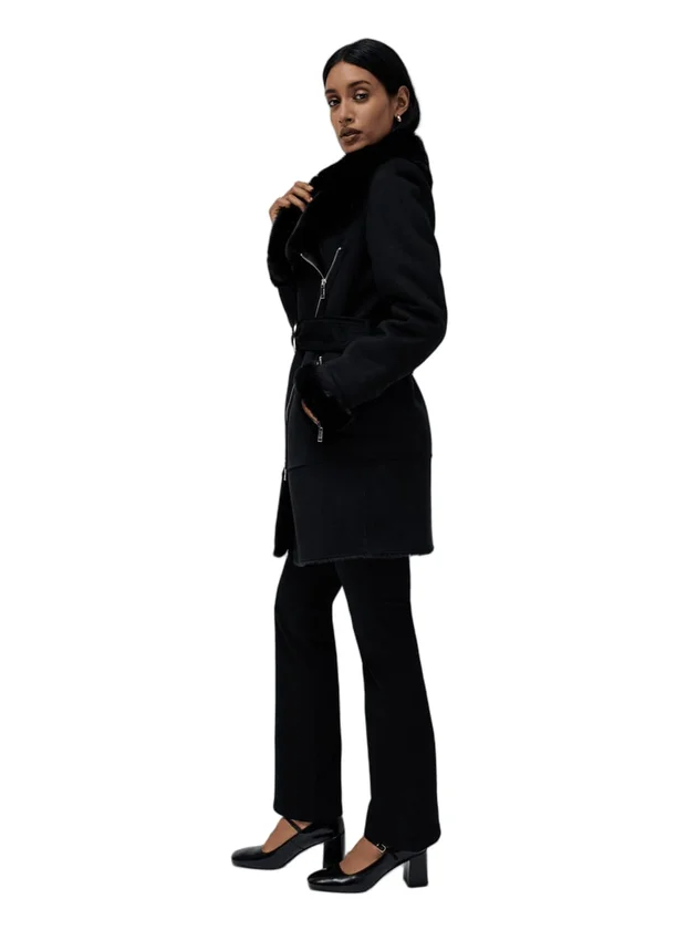 Long Shearling Coat