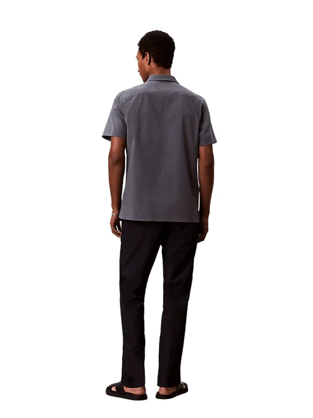 Straight Seersucker Half Elastic