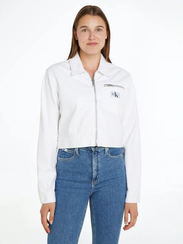 Zipped Denim Jacket
