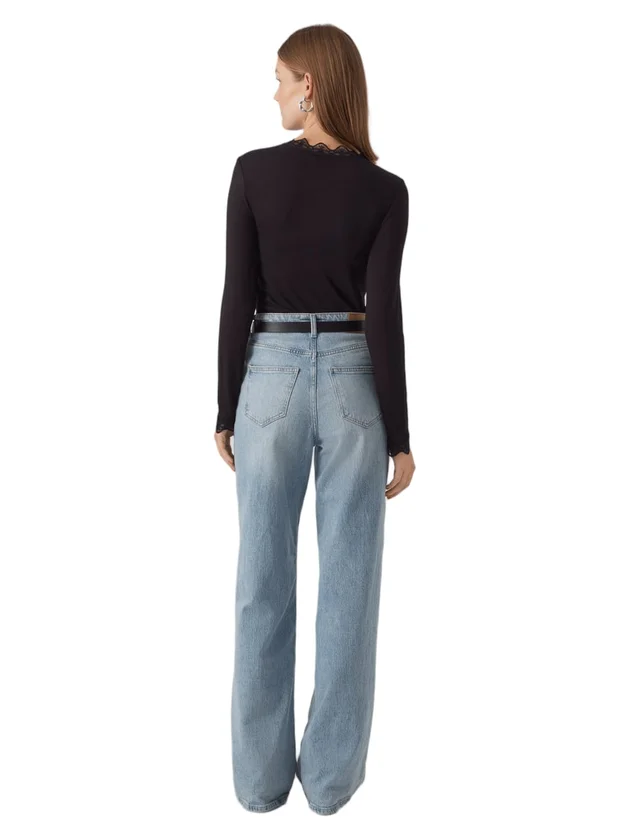 Vmrosa Ls Highneck Top Ga Noos