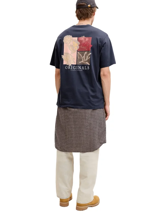 Jormontauk AOP Back Tee SS Crew Neck SN