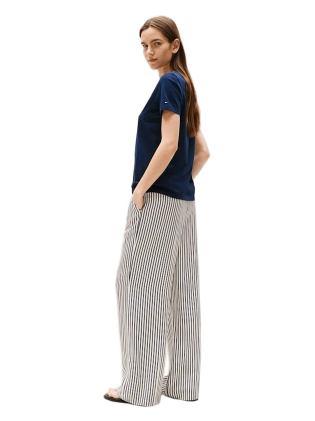 Lurex Script Reg C Nk Ss Tee