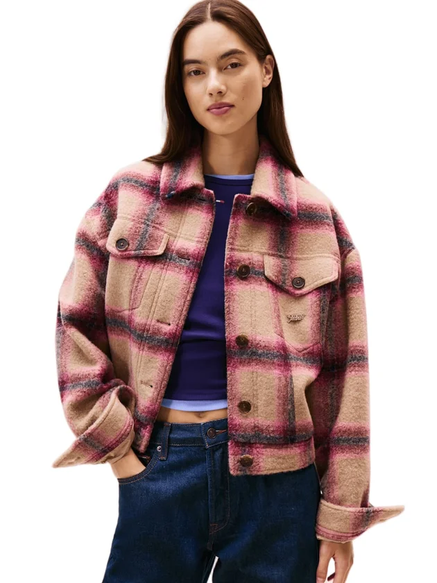 Wool Trucker Jacket