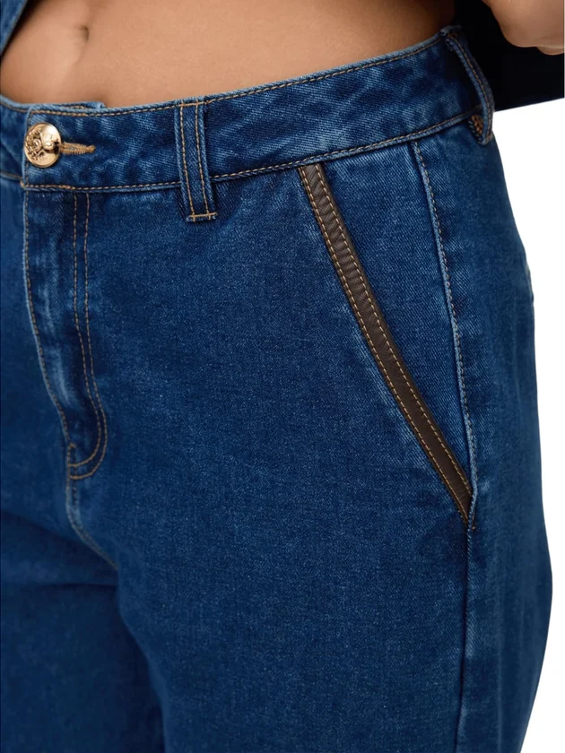 Margot Hr Wide But Color Jeans