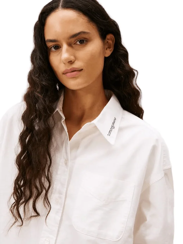 Ovs Crop Oxford Shirt