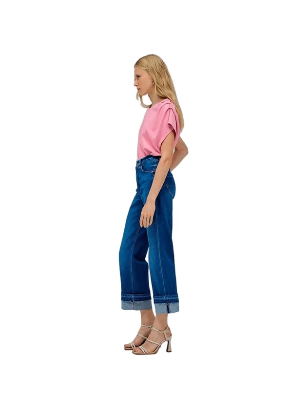 Faith Straight W Ripped Hem