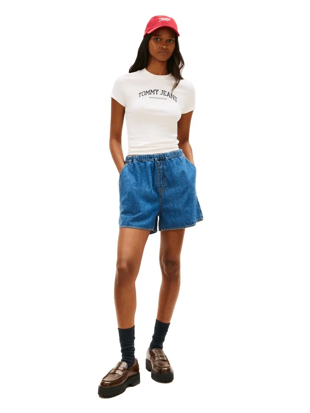 Ess Chambray Shorts Ext