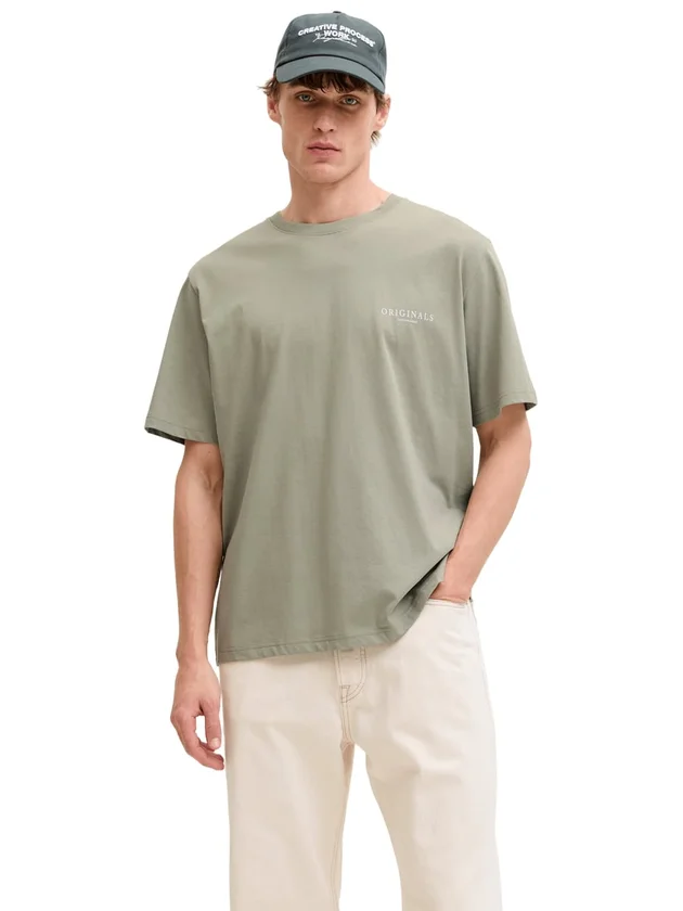 Jormontauk AOP Back Tee SS Crew Neck SN