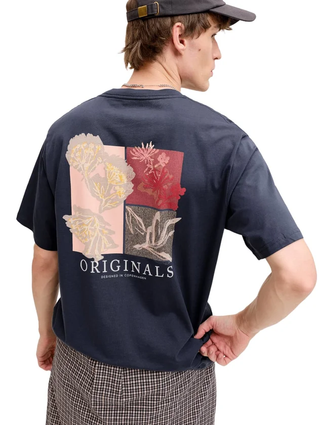 Jormontauk AOP Back Tee SS Crew Neck SN