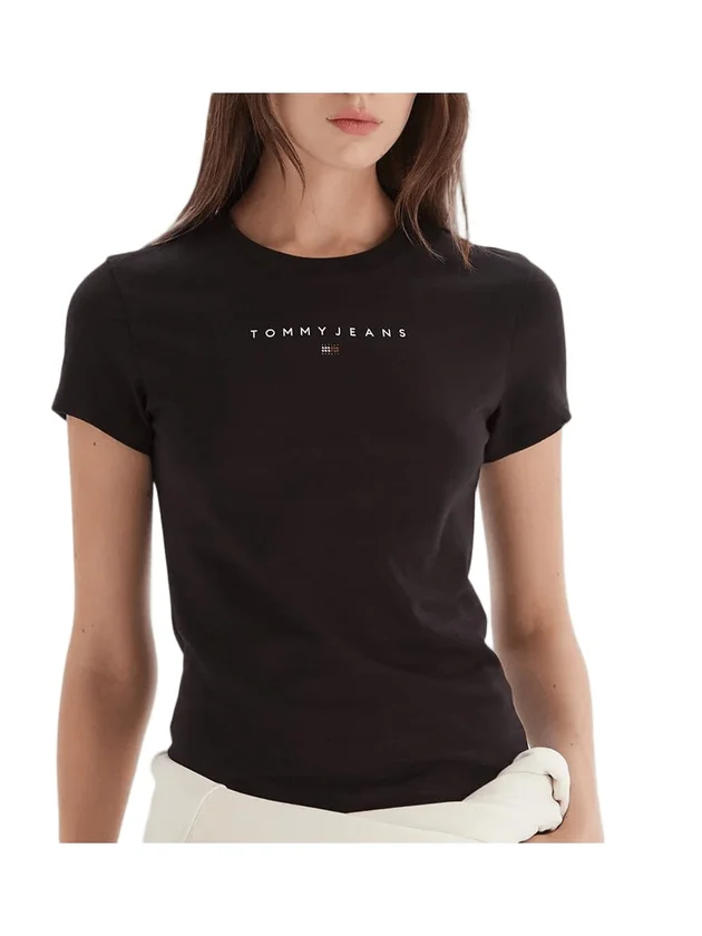 Slim Bling Linear Tee Ext