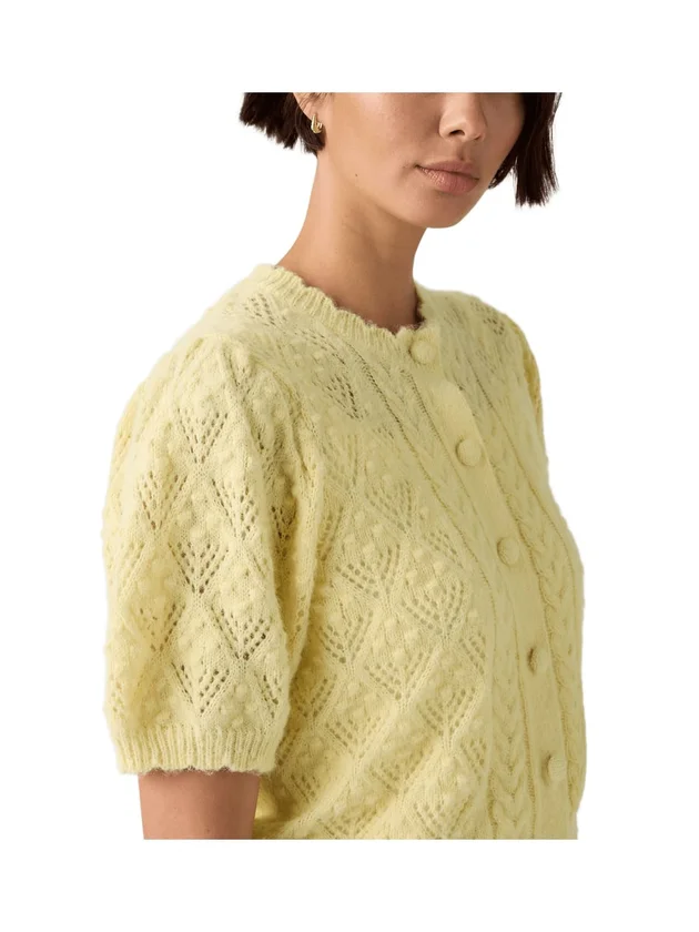 Pauline Pointelle Ss Cardi