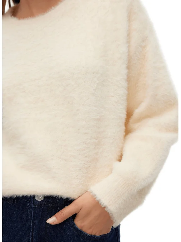 Malina LS O-Neck Boxy Pullover Boo