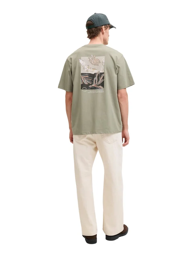 Jormontauk AOP Back Tee SS Crew Neck SN