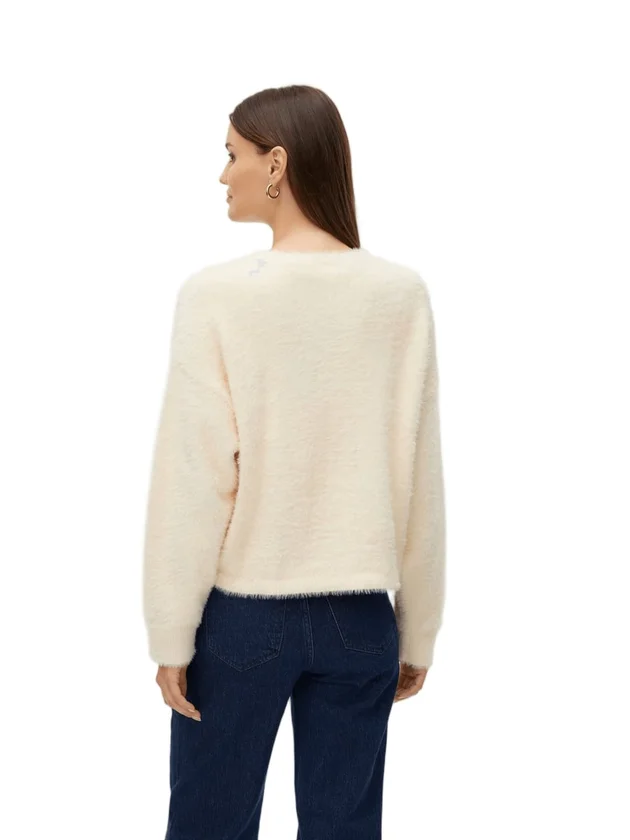 Malina LS O-Neck Boxy Pullover Boo