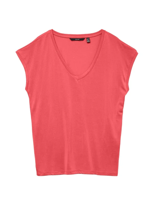 Vmfilli Ss V Neck Tee Noos