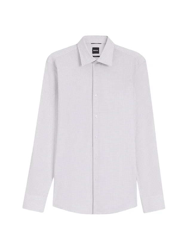 Chemise Business Jersey Super-Stretch Performance Slim Fit Col Kent