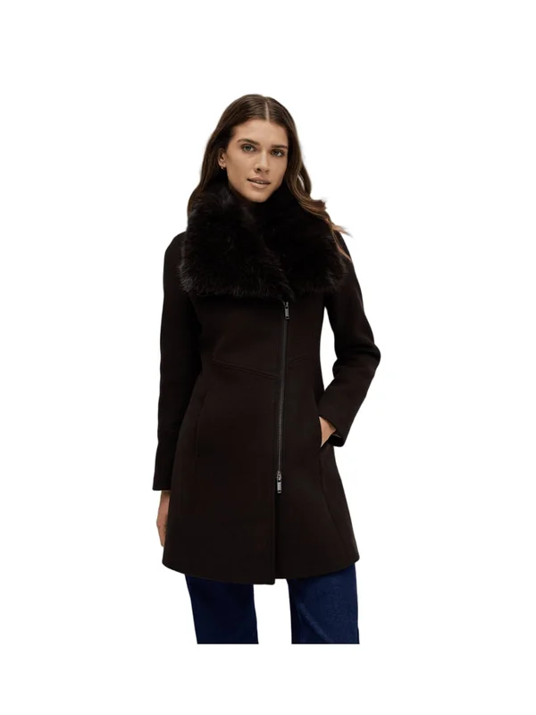 The Reimagined Wool Coat With Fur