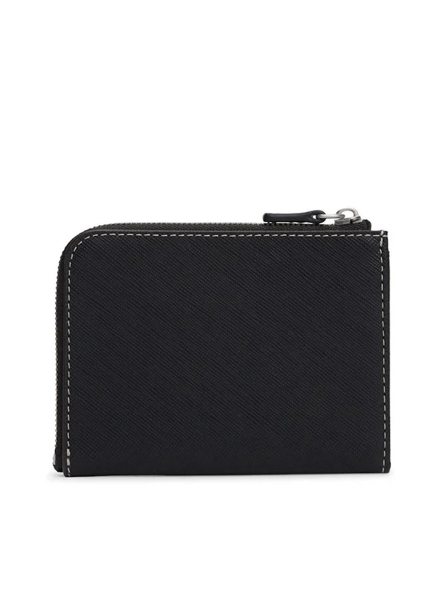 Saffiano Zipped