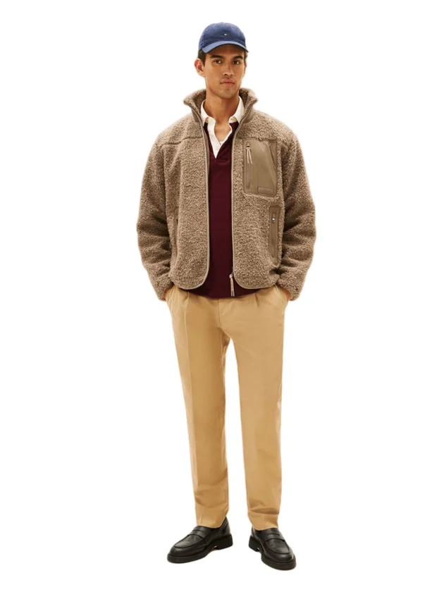 Teddy Fleece Zip Thr
