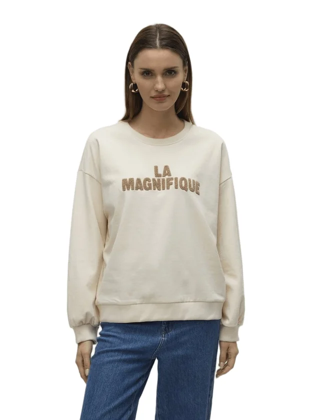 Clora L S O Neck Sweat
