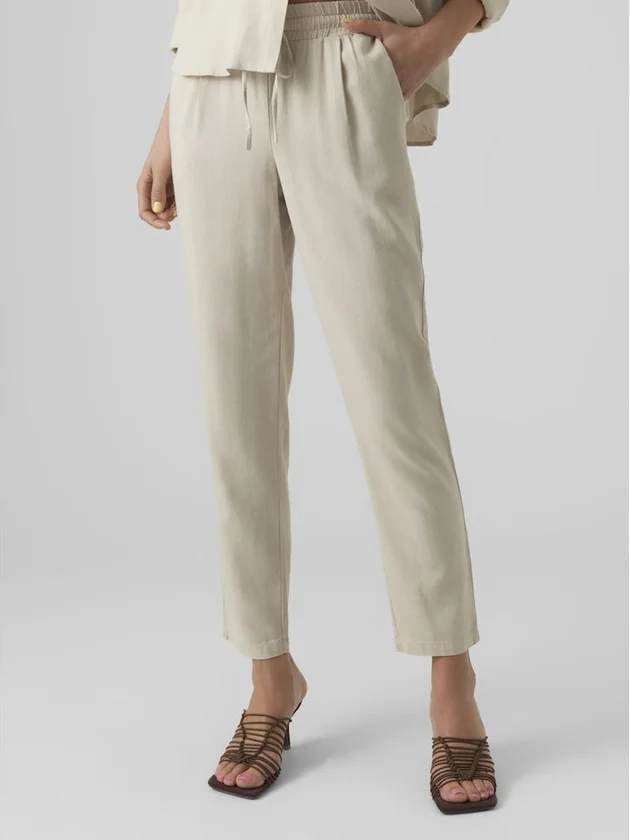 Vmjesmilo Lin Ankle Pants Wvn Noos