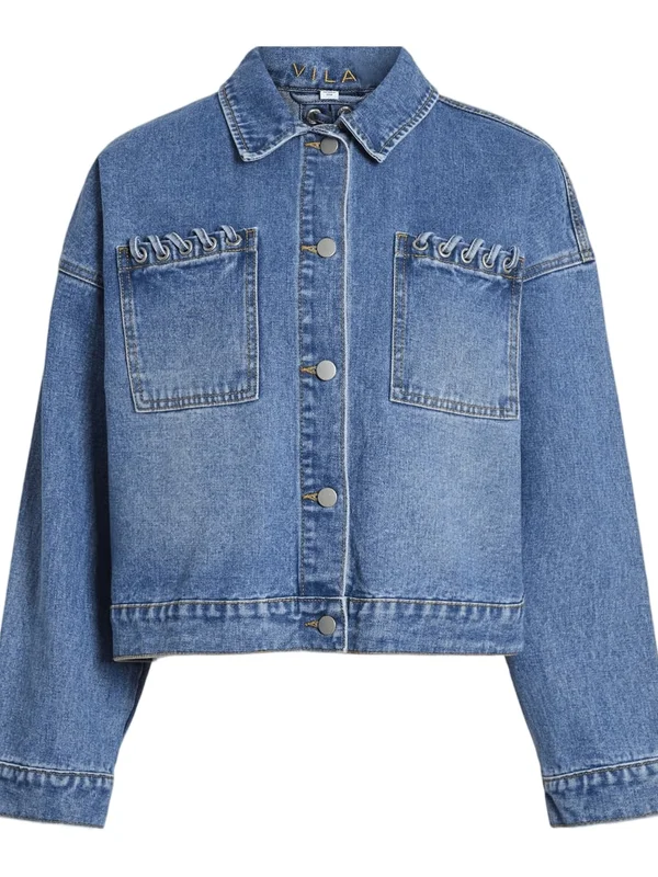 Viea L S Eyelet Detail Mbd Jacket